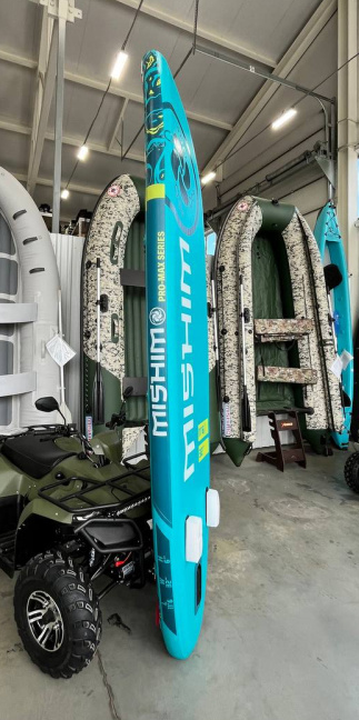 SUP (САП) Доска MISHIMO PRO-MAX Light Teal 11,6’ (355см) в Нефтеюганске