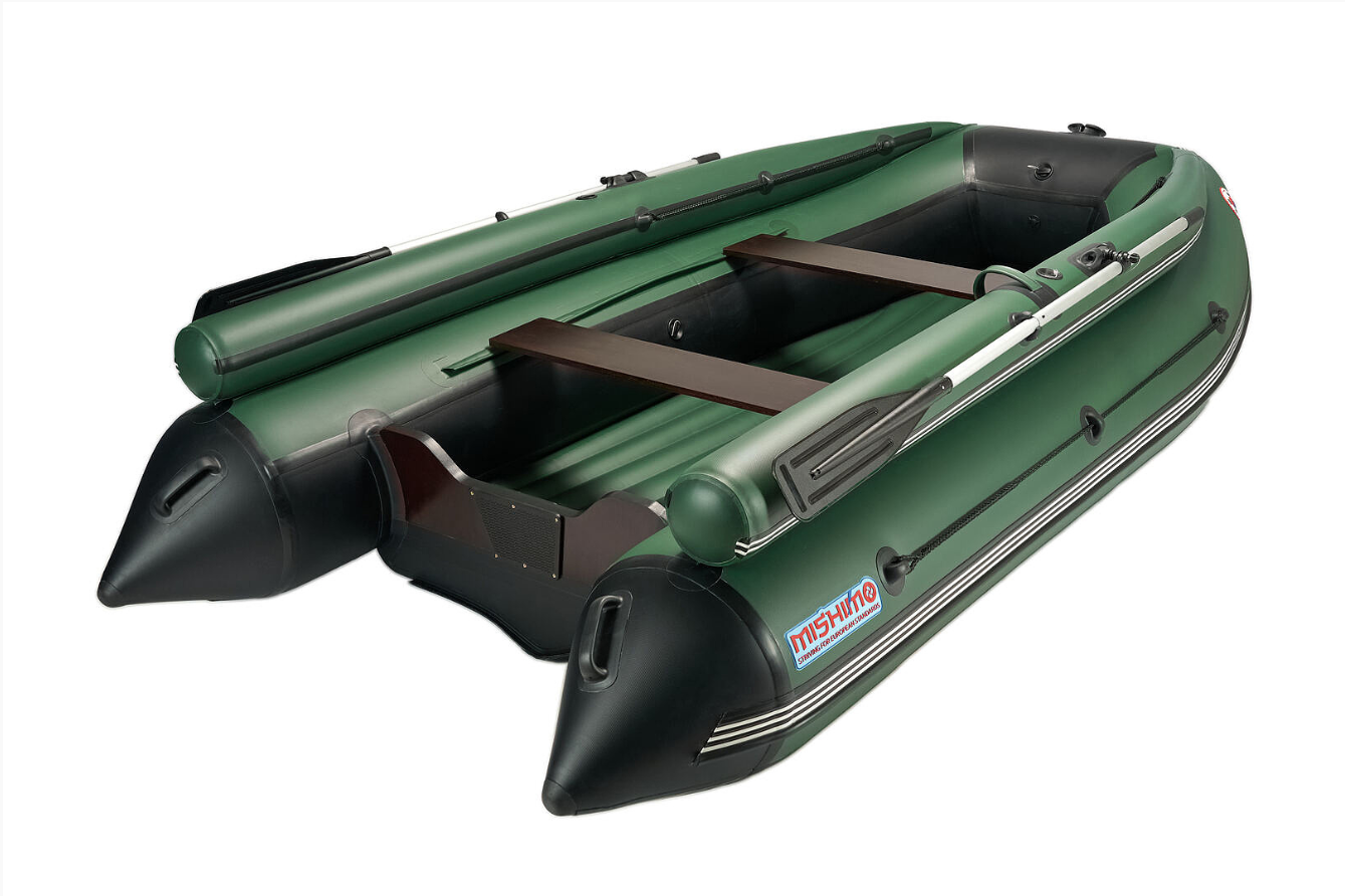 КОМПЛЕКТ ЛОДКА MISHIMO FAMILY LITE 370 + МОТОР MARLIN MP 9.9 AMHS PROLINE FORCE в Нефтеюганске