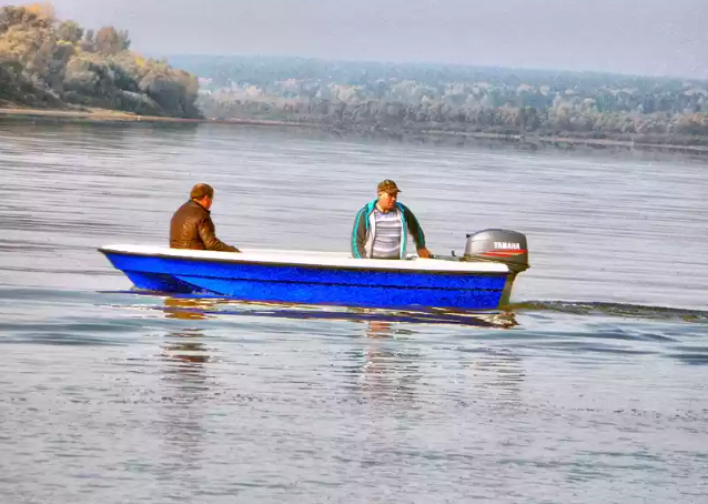 Стеклопластиковая лодка Wyatboat 430 тримаран в Нефтеюганске