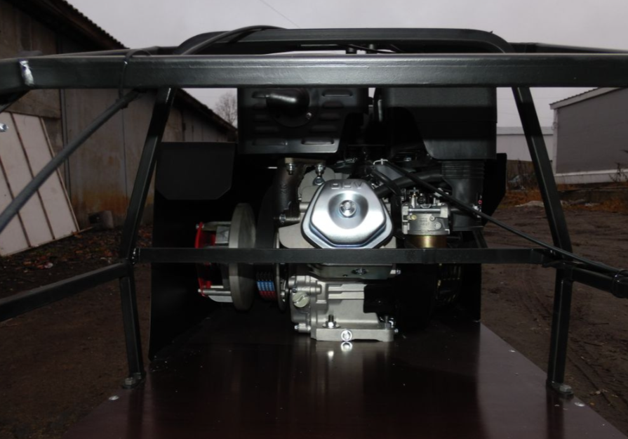 Мотобуксировщик AhtaR Зима 9 л/с с вариатором в Нефтеюганске