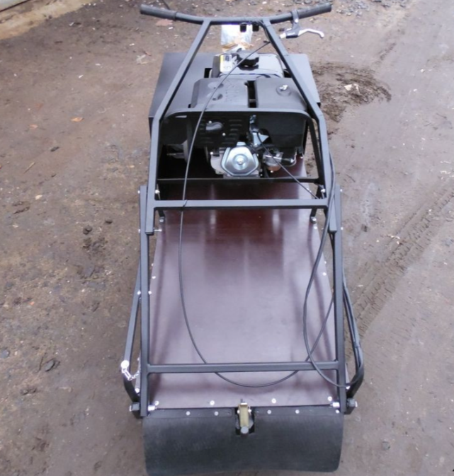 Мотобуксировщик AhtaR Зима 9 л/с с вариатором в Нефтеюганске