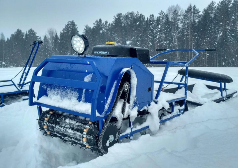 Мотобуксировщик Альбатрос-XLV 9 мини, тележки, 1250 мм в Нефтеюганске