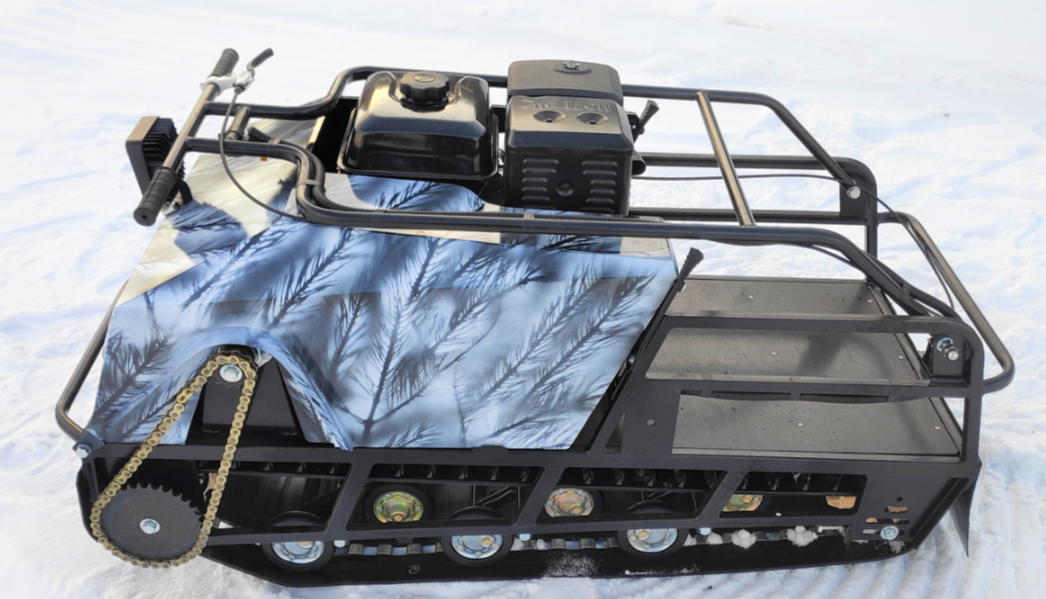 Мотобуксировщик Irondog (Железная собака) M500 20  Камуфляж Охотник в Нефтеюганске