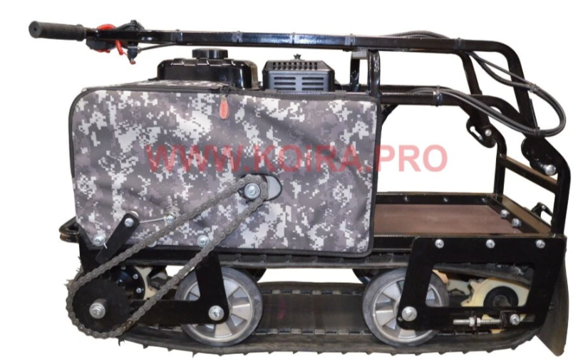 Мини мотобуксировщик КОЙРА "Вжик" (107 см) 7 л/с с ручным стартером в Нефтеюганске