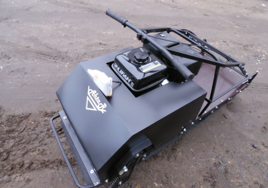 Мотобуксировщик AhtaR Зима 9 л/с с вариатором в Нефтеюганске