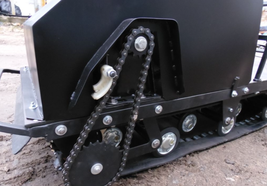 Мотобуксировщик AhtaR Зима 9 л/с с вариатором в Нефтеюганске