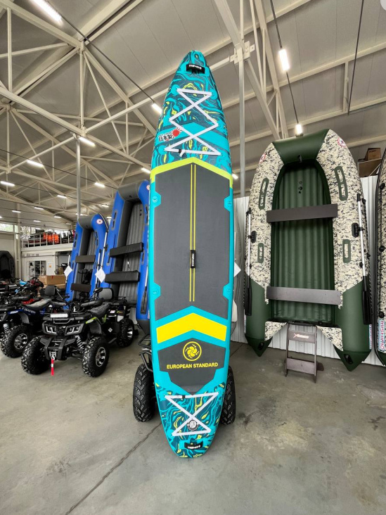 SUP (САП) Доска MISHIMO PRO-MAX Light Teal 11,6’ (355см) в Нефтеюганске