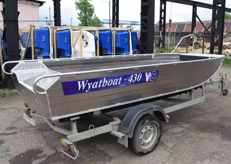 Алюминиевая лодка  Wyatboat-430 Master в Нефтеюганске