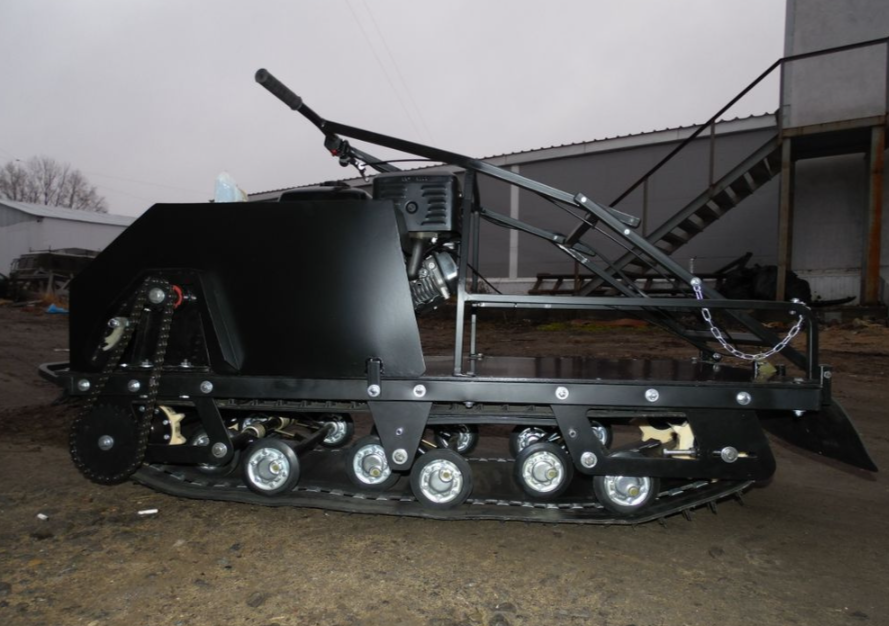 Мотобуксировщик AhtaR Зима 9 л/с с вариатором в Нефтеюганске