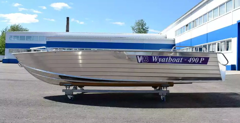 Алюминиевая лодка Wyatboat-490 P в Нефтеюганске