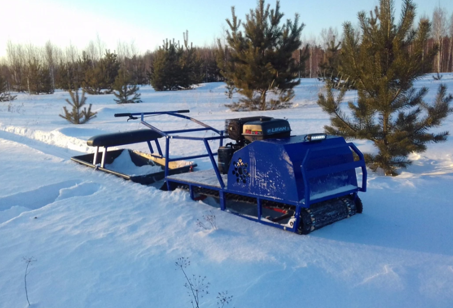 Мотобуксировщик Альбатрос-XLV 9 мини, тележки, 1250 мм в Нефтеюганске