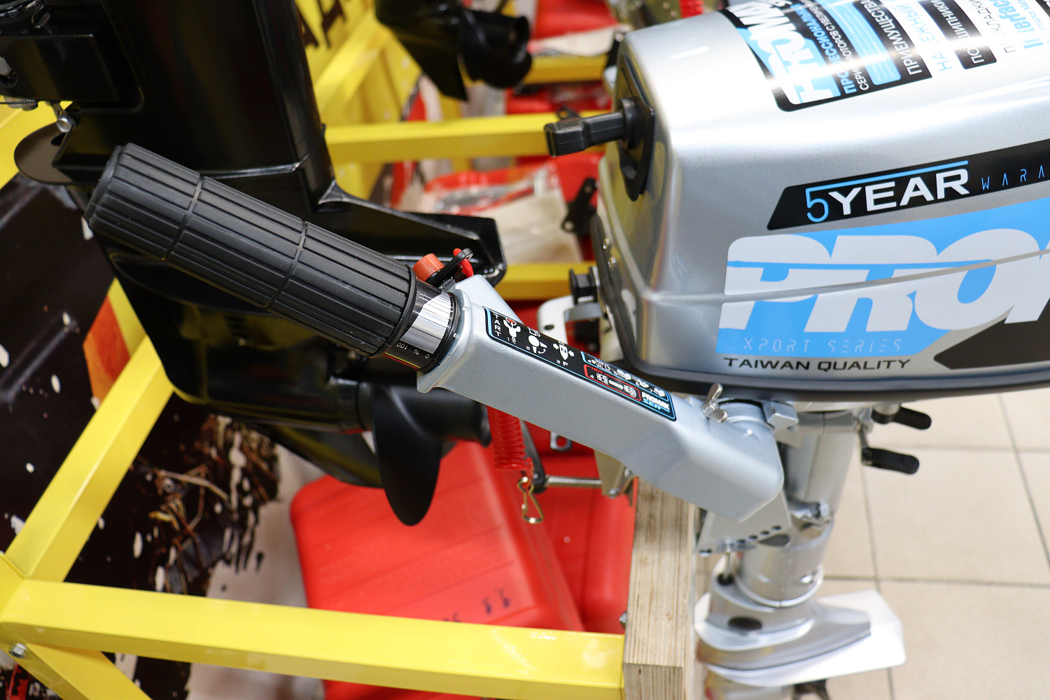 Лодочный мотор PROMAX SP5FHS (внешний бак 12 л) в Нефтеюганске