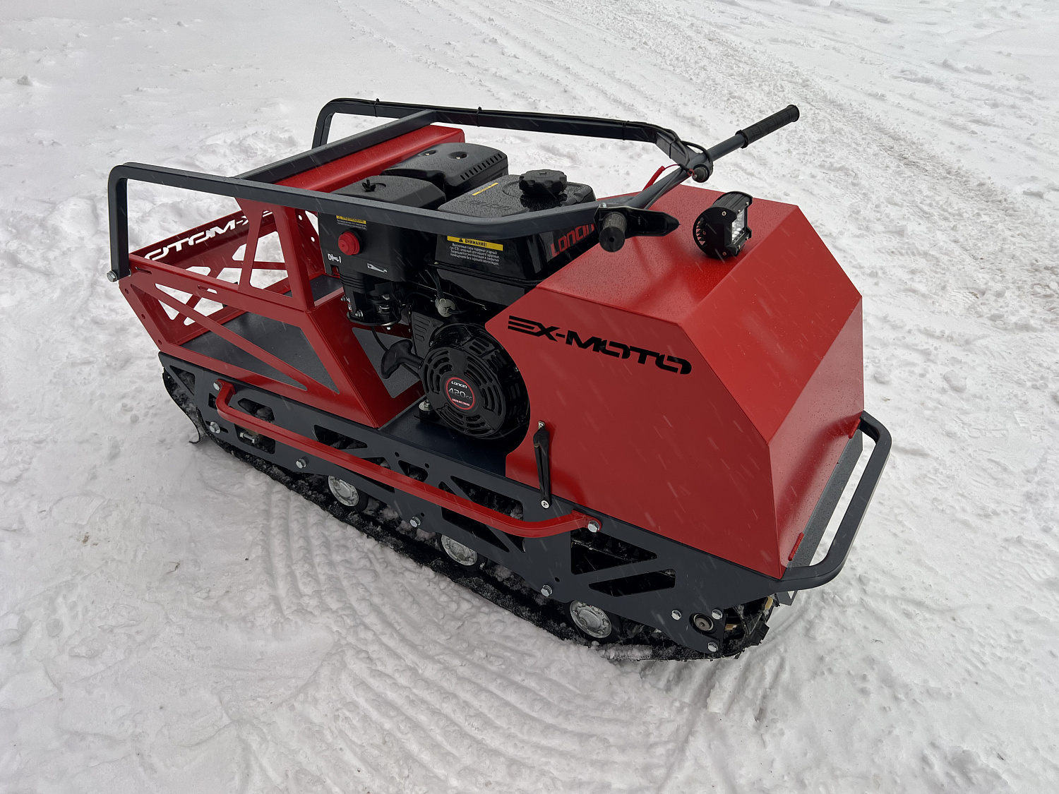 Мотобуксировщик EX-MOTO SNOWDOG S500 15л.с в Нефтеюганске