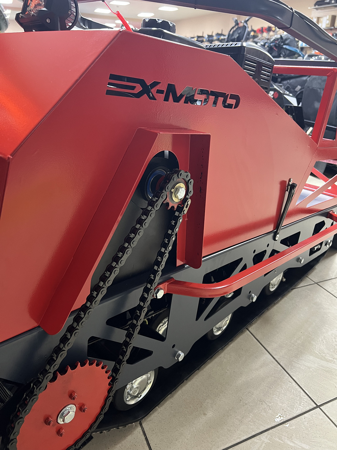 Мотобуксировщик EX-MOTO SNOWDOG S500 15л.с в Нефтеюганске