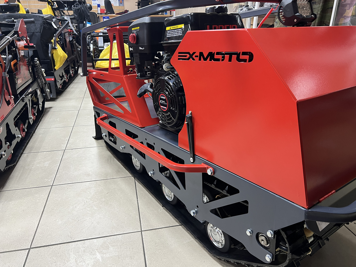 Мотобуксировщик EX-MOTO SNOWDOG S500 15л.с в Нефтеюганске