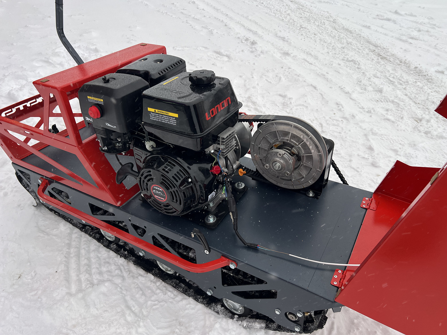 Мотобуксировщик EX-MOTO SNOWDOG S500 15л.с в Нефтеюганске