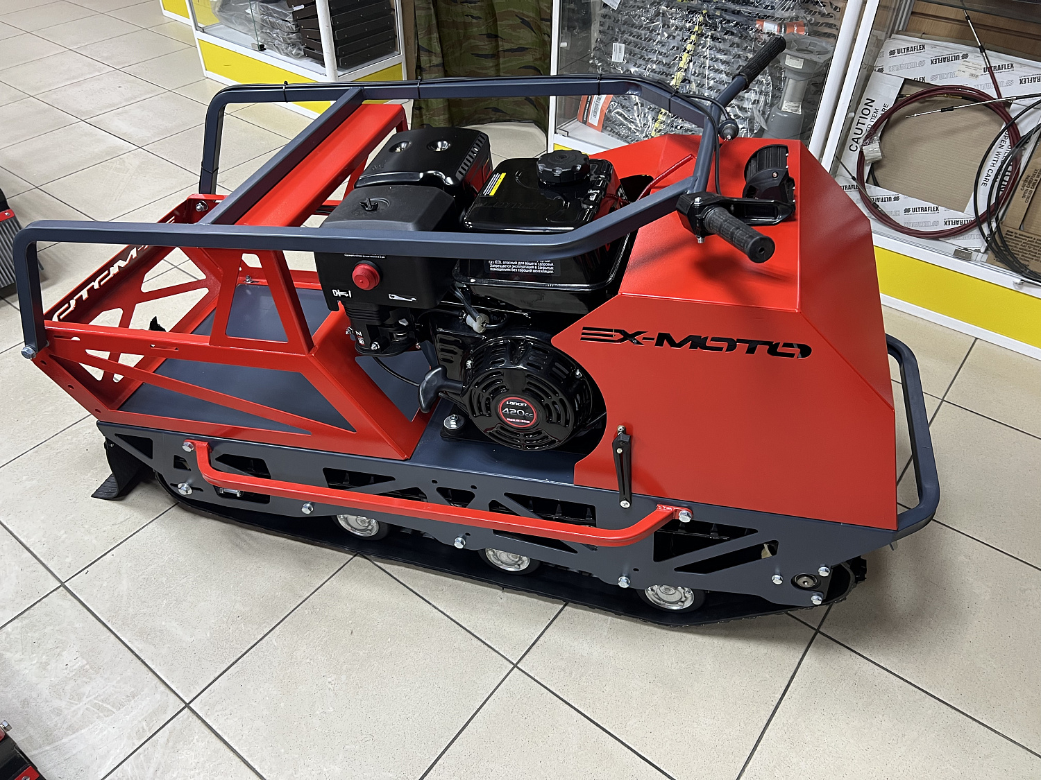 Мотобуксировщик EX-MOTO SNOWDOG S500 15л.с в Нефтеюганске