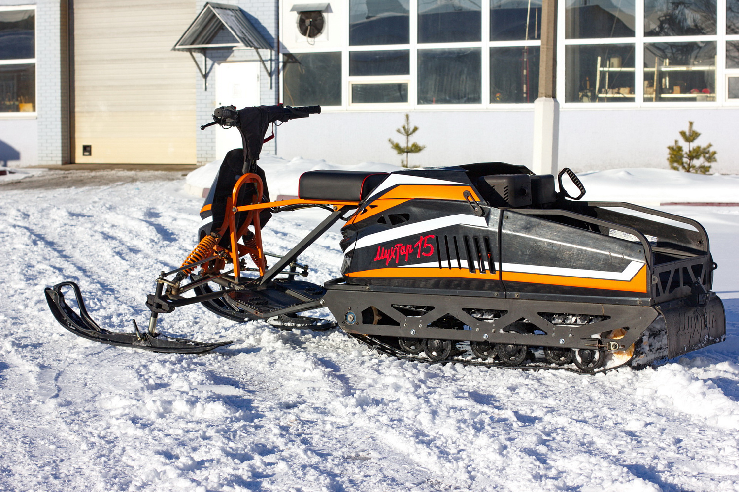 Мотобуксировщик IRBIS Мухтар 15 с лыжным модулем в комплекте в Нефтеюганске