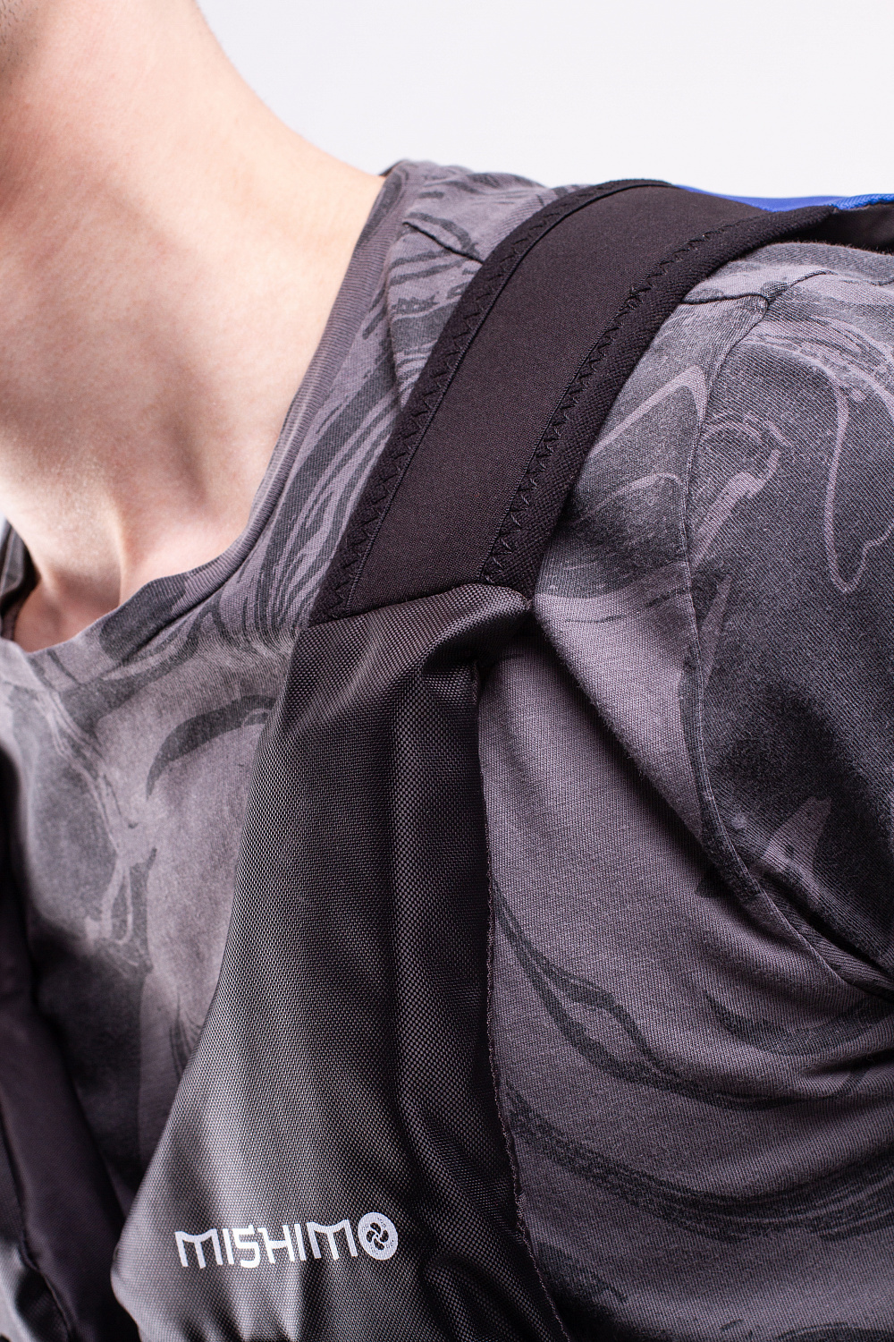 Жилет спасательный MISHIMO PRO Премиум качества Черно-синий в Нефтеюганске