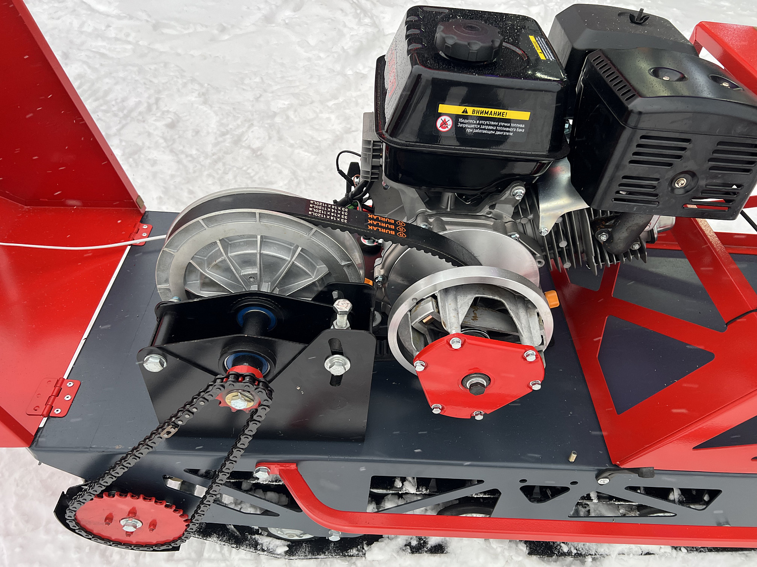 Мотобуксировщик EX-MOTO SNOWDOG S500 15л.с в Нефтеюганске