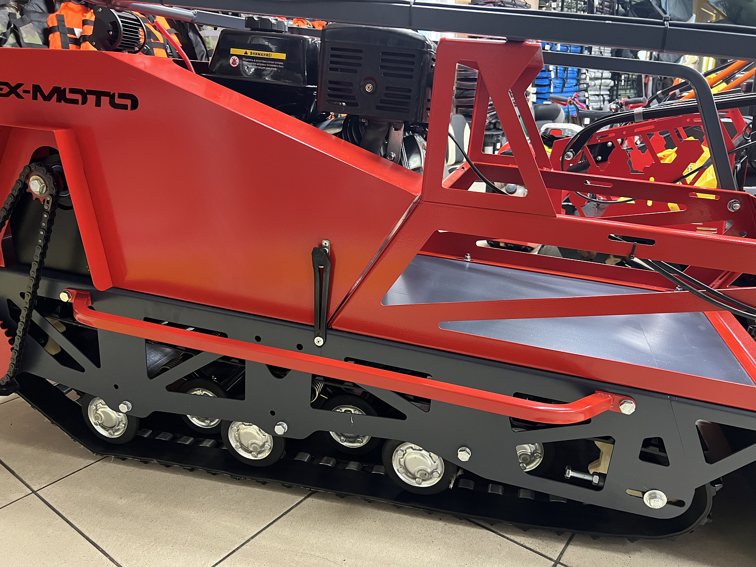 Мотобуксировщик EX-MOTO SNOWDOG S500 15л.с в Нефтеюганске