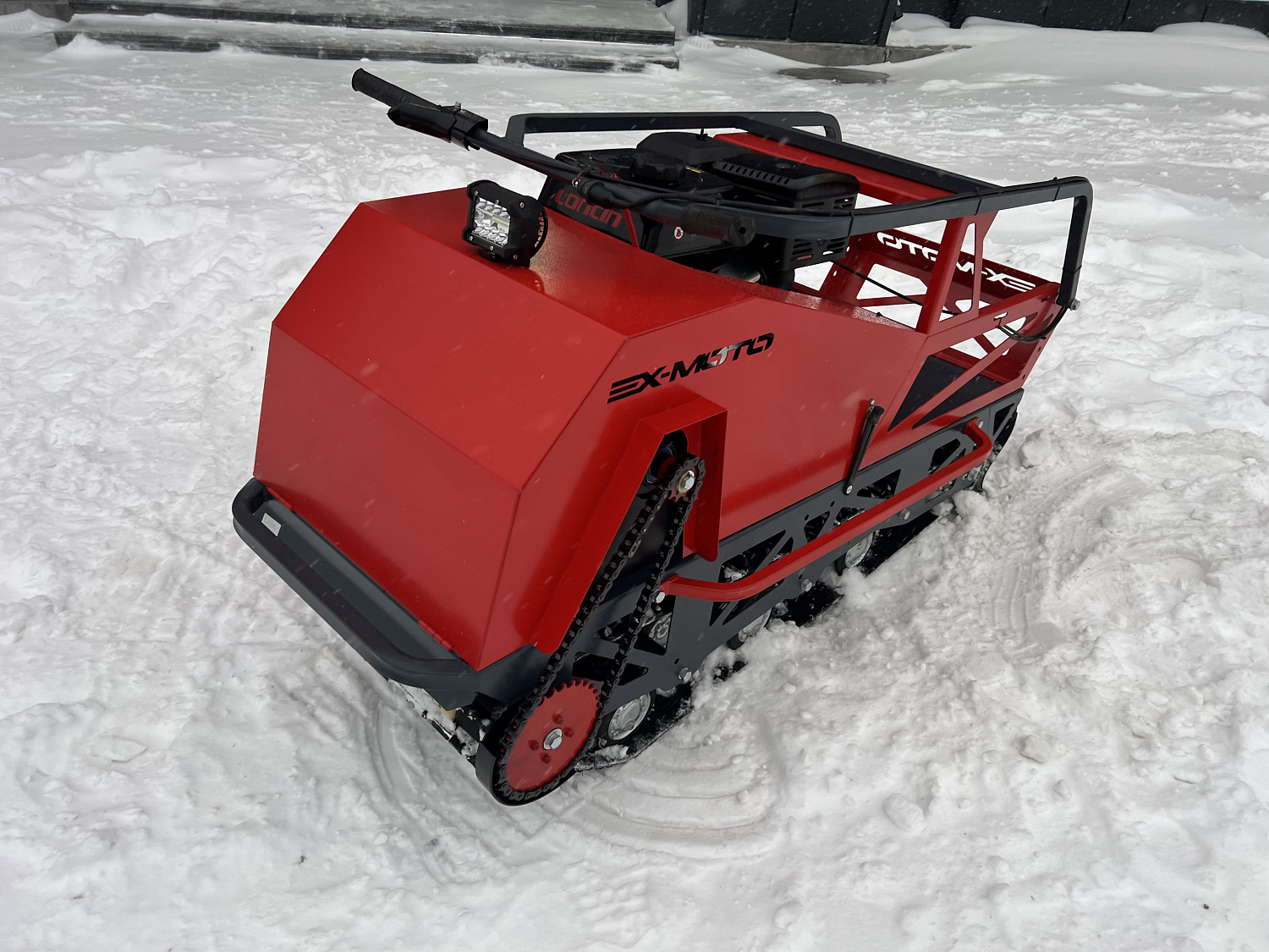 Мотобуксировщик EX-MOTO SNOWDOG S500 15л.с в Нефтеюганске