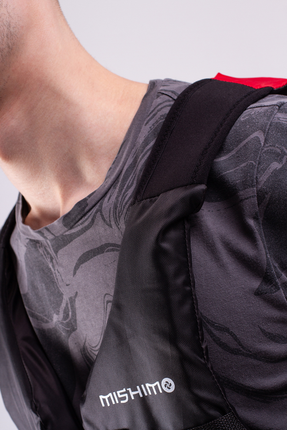 Жилет спасательный MISHIMO PRO Премиум качества Черно-красный в Нефтеюганске